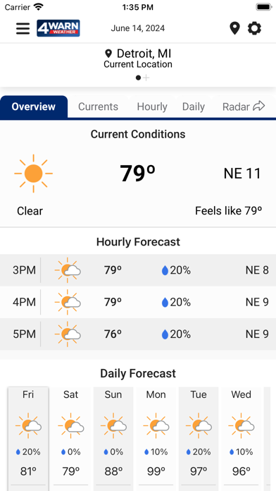 WDIV 4Warn Weather screenshot 4