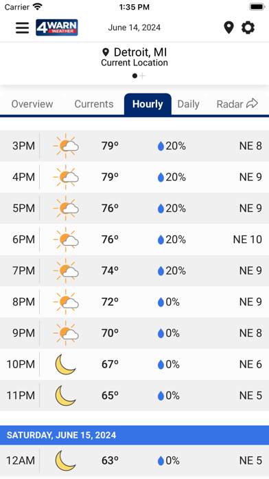 WDIV 4Warn Weather screenshot 2