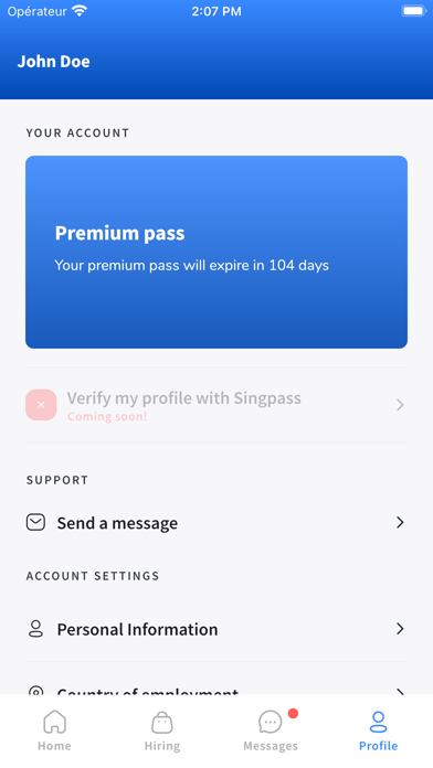 We Are Caring - Hire Helper screenshot 6