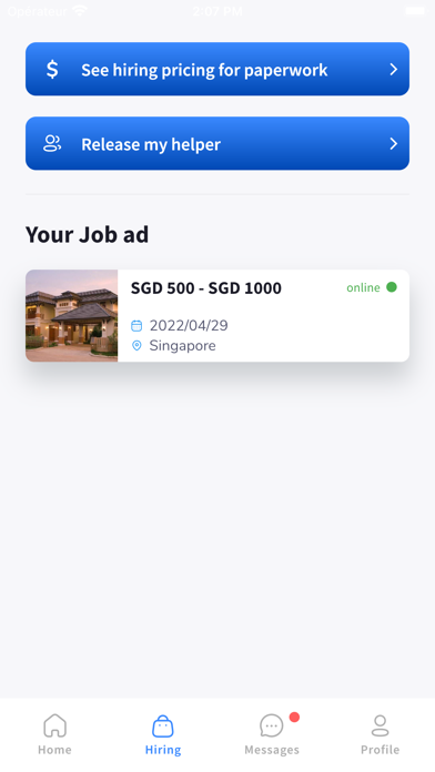We Are Caring - Hire Helper screenshot 3