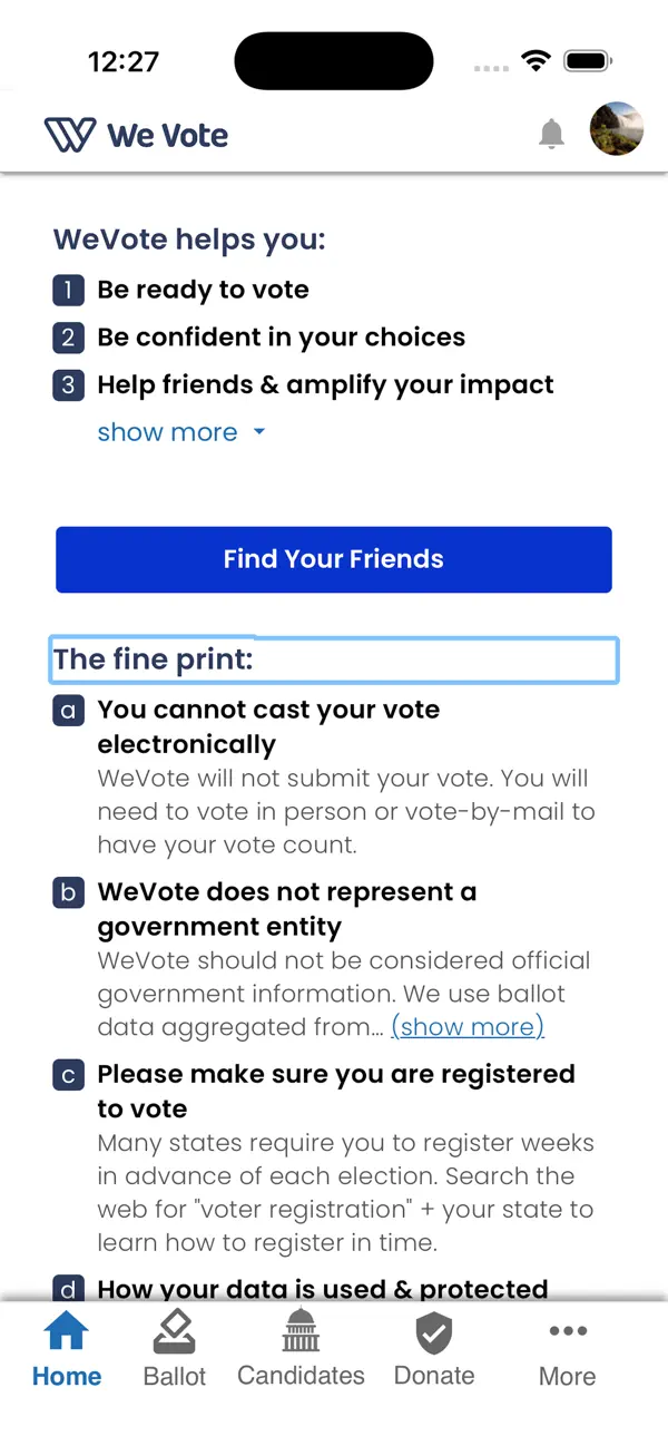We Vote Ballot Guide,  @WeVote screenshot 5