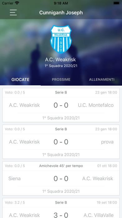 WeakRisk Sport Solutions screenshot 5