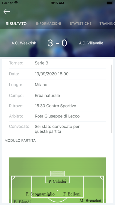 WeakRisk Sport Solutions screenshot 3