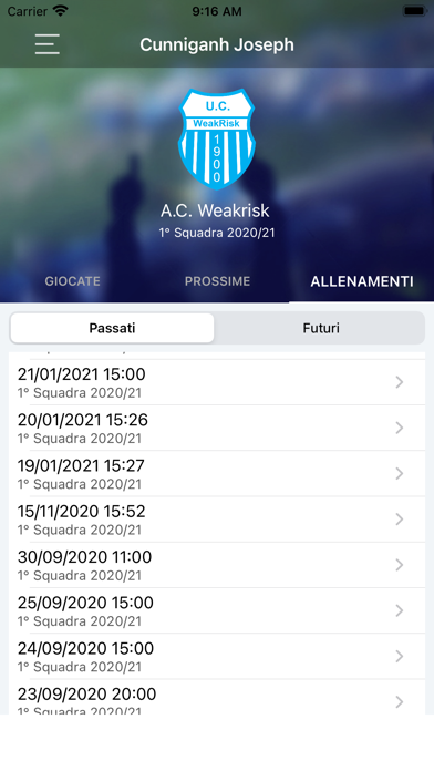 WeakRisk Sport Solutions screenshot 1