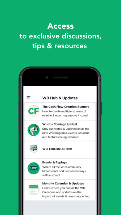 WealthBuilders Community screenshot 1