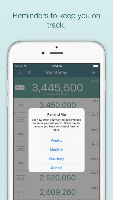 WealthPlus Net Worth screenshot 2
