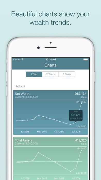 WealthPlus Net Worth screenshot 4