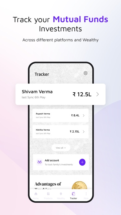 Wealthy: Stocks & Mutual Funds screenshot 4