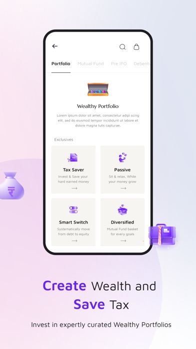 Wealthy: Stocks & Mutual Funds screenshot 3