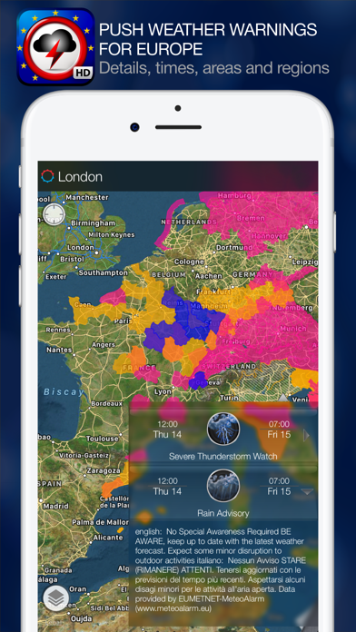 Weather Alert PUSH screenshot 5