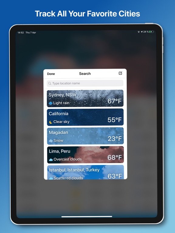 Weather and Climate Tracker screenshot 5