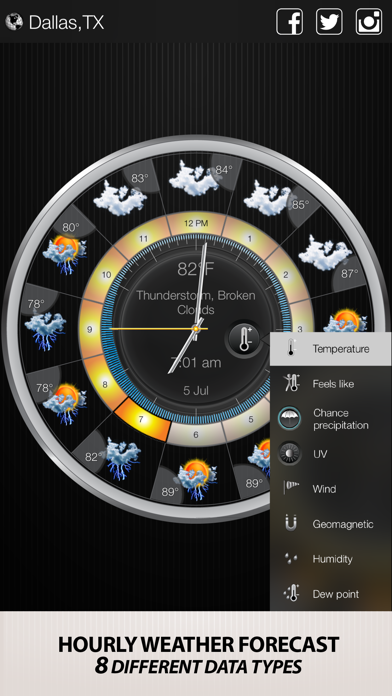 Weather Clock Widget screenshot 2