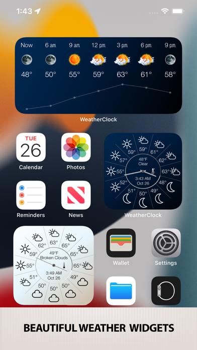Weather Clock Widget screenshot 4