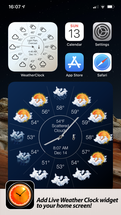 Weather Clock Widget screenshot 5