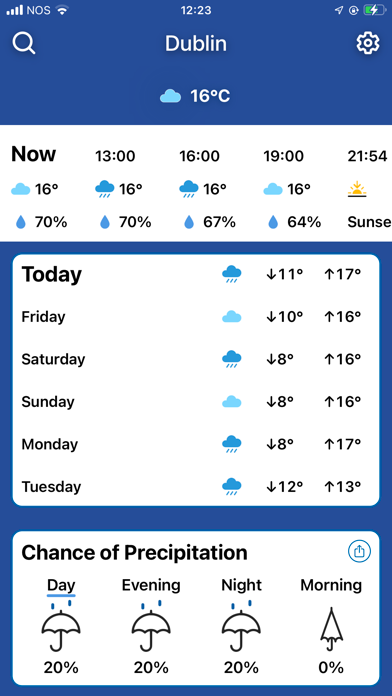 Weather Forecast by Climacam screenshot 3