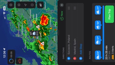 Weather Navigation for Car! screenshot 3