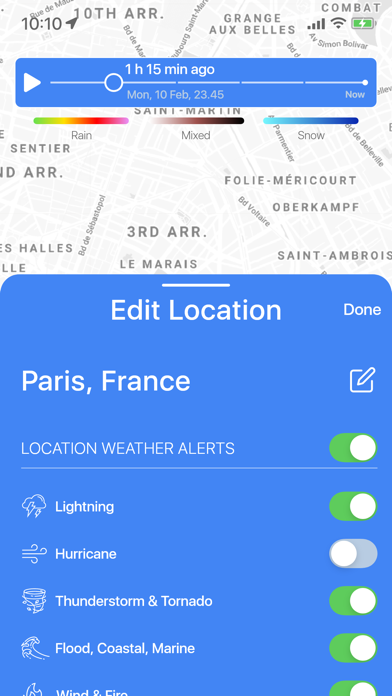 Weather Radar Live Temperature screenshot 1