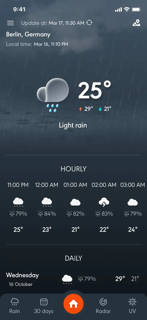 Weather - Weather forecast screenshot 4