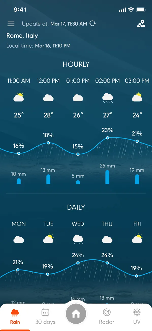Weather - Weather forecast screenshot 2