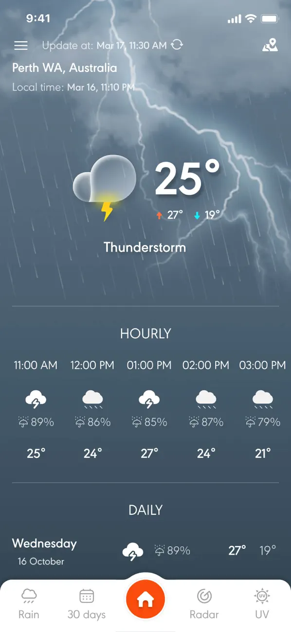 Weather - Weather forecast screenshot 3