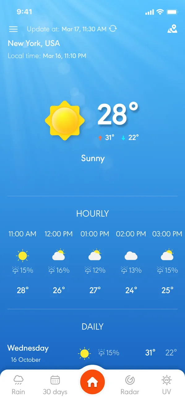 Weather - Weather forecast screenshot 6