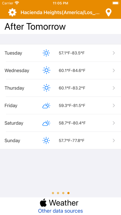 Weather with Yesterday screenshot 3