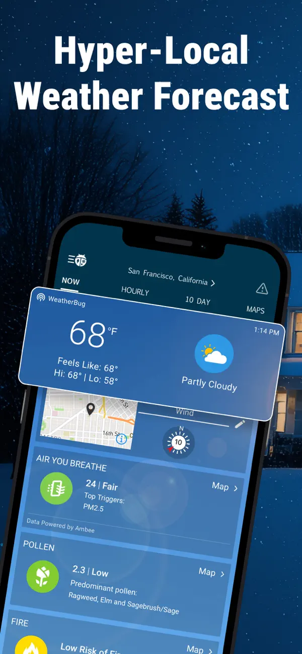 WeatherBug: Weather Forecast screenshot 5