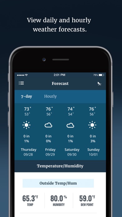 WeatherLink screenshot 1
