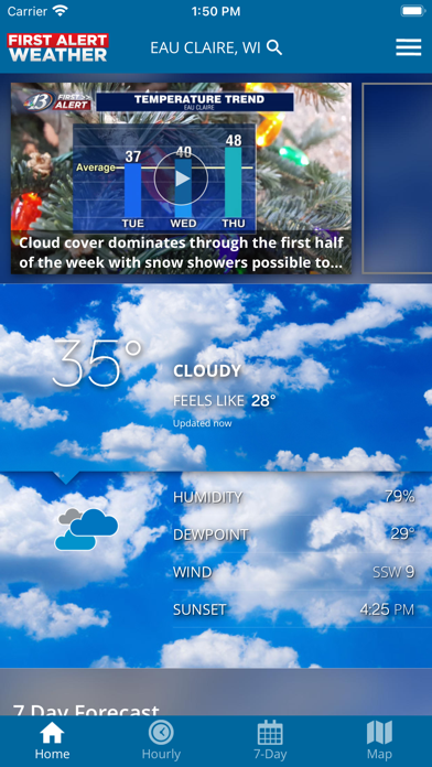 WEAU 13 First Alert Weather screenshot 4