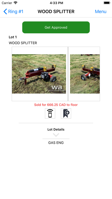Weaver Auctions screenshot 1