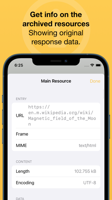 Web Archive Inspector screenshot 4