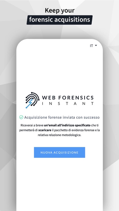 Web Forensics Instant screenshot 1
