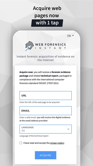 Web Forensics Instant screenshot 4