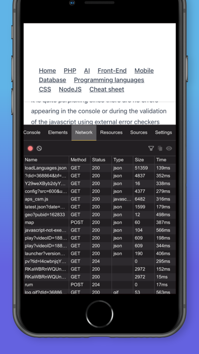 Web Inspector & Dev Tools screenshot 3