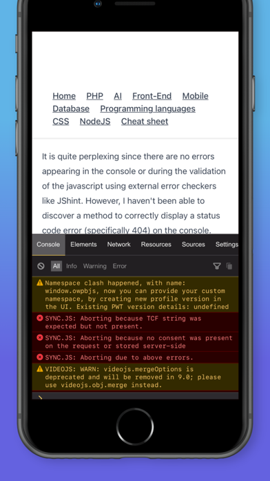 Web Inspector & Dev Tools screenshot 4