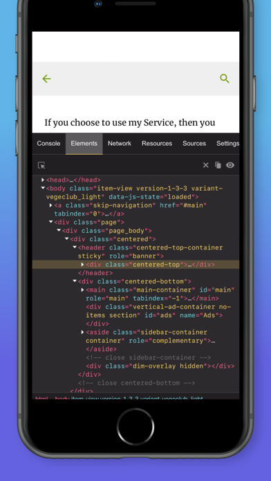 Web Inspector & Dev Tools screenshot 2