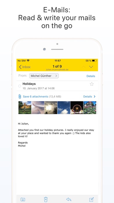 WEB.DE - Mail, Cloud & News screenshot 3