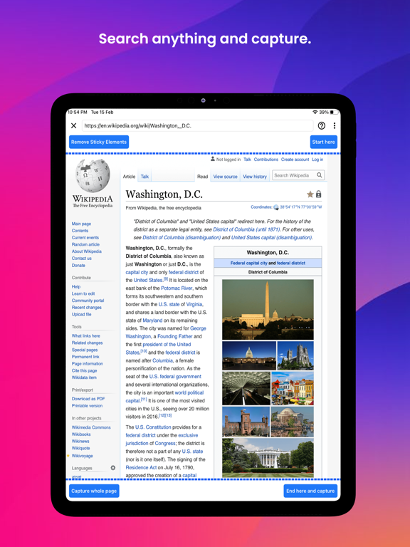 Web2Pics: Full Page Screenshot screenshot 2