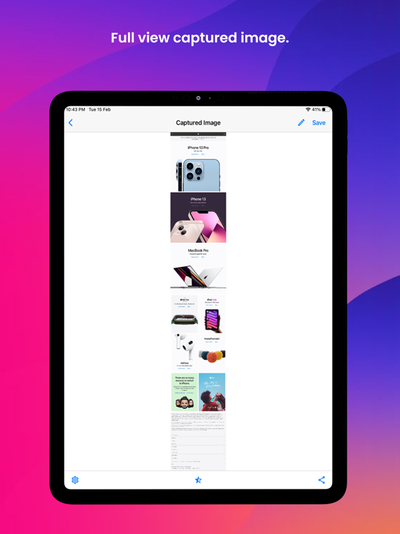 Web2Pics: Full Page Screenshot screenshot 5