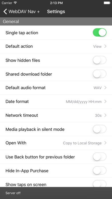 WebDAV Navigator screenshot 4