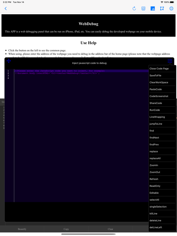 WebDebug - Web debugging tool screenshot 4
