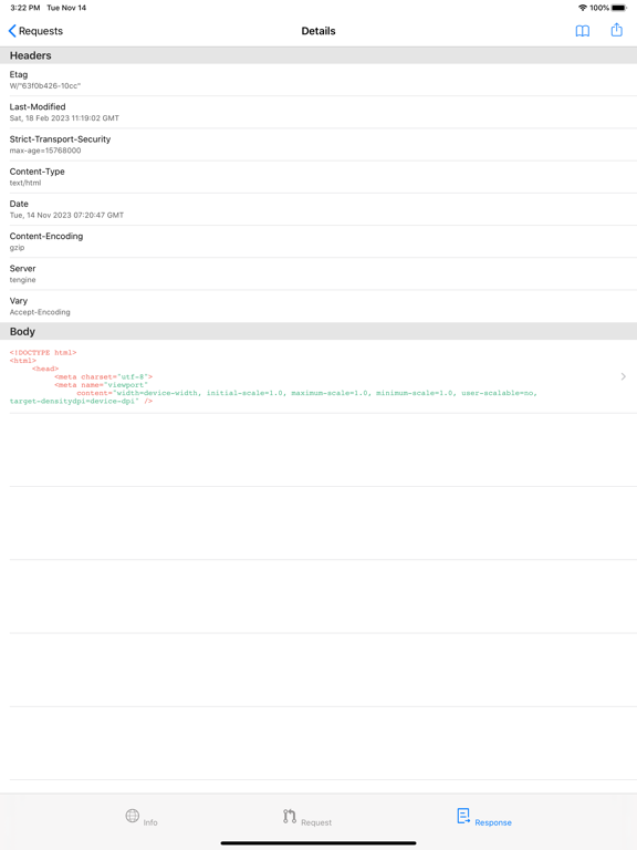 WebDebug - Web debugging tool screenshot 2