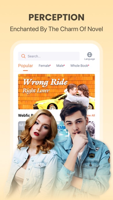 Webfic-Make Reading Fantastic screenshot 2