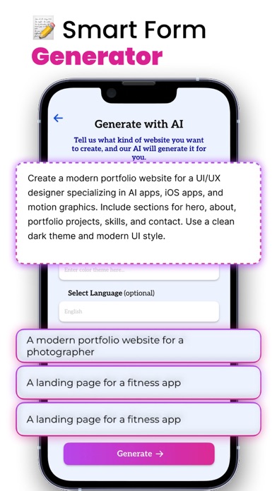 Website design and builder screenshot 4