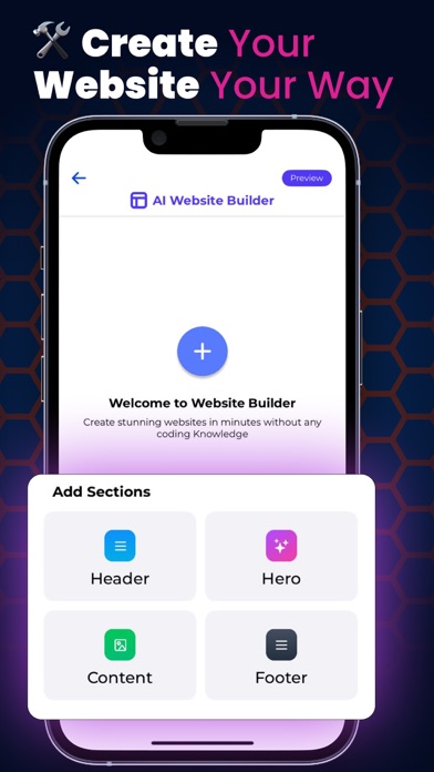 Website design and builder screenshot 7