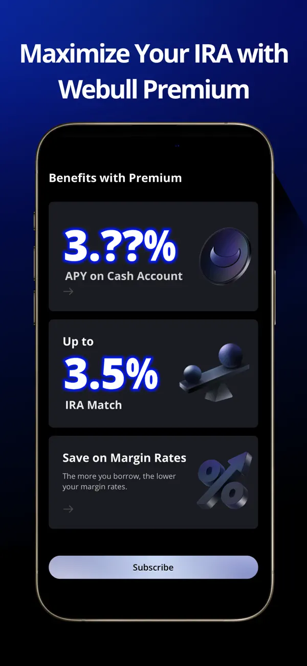 Webull: Investing & Trading screenshot 2
