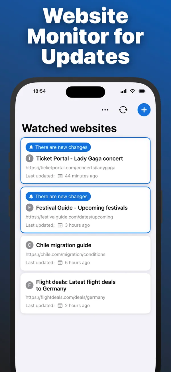 WebWatch: Website Monitor screenshot 6