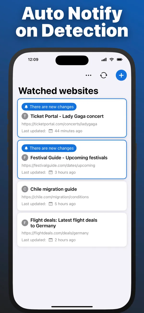 WebWatch: Website Monitor screenshot 3