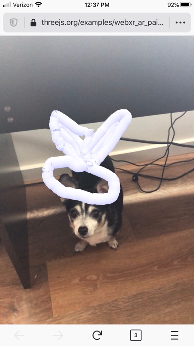 WebXR Viewer screenshot 3