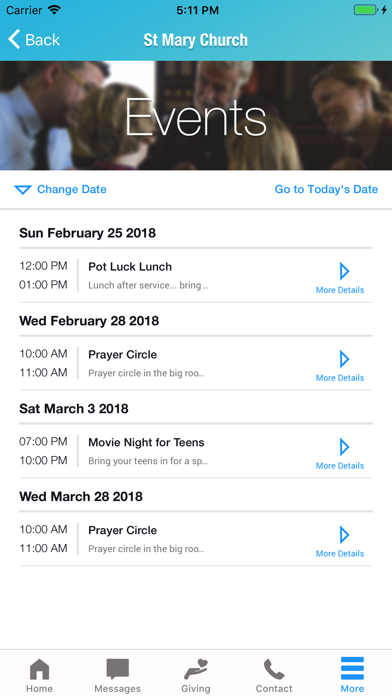 WeConnect Parish App screenshot 3